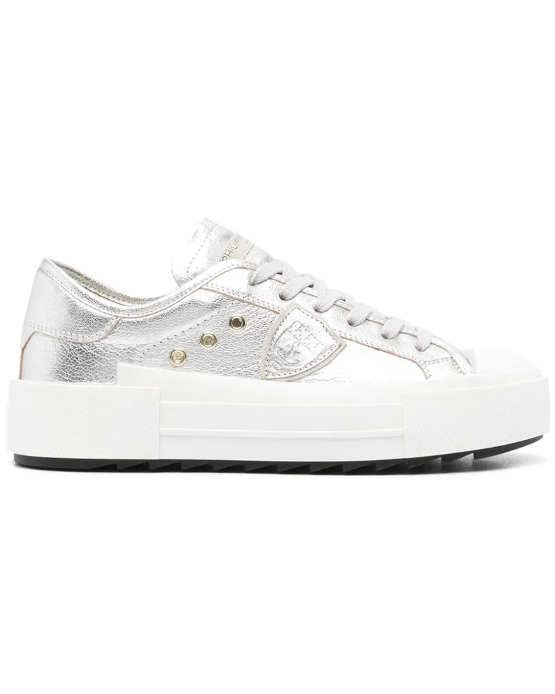 Philippe Model Paris Haute Sneakers - Silber Silber