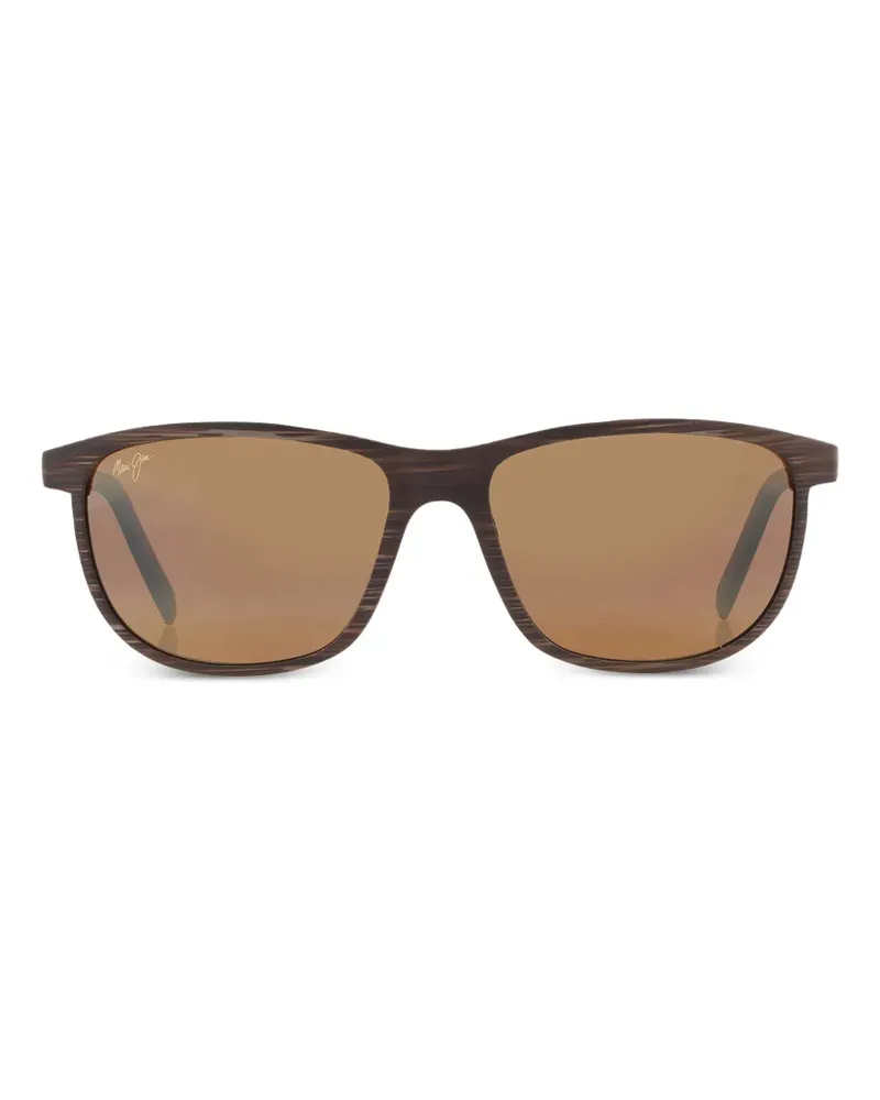Maui Jim Lele oval-frame sunglasses - Braun Braun