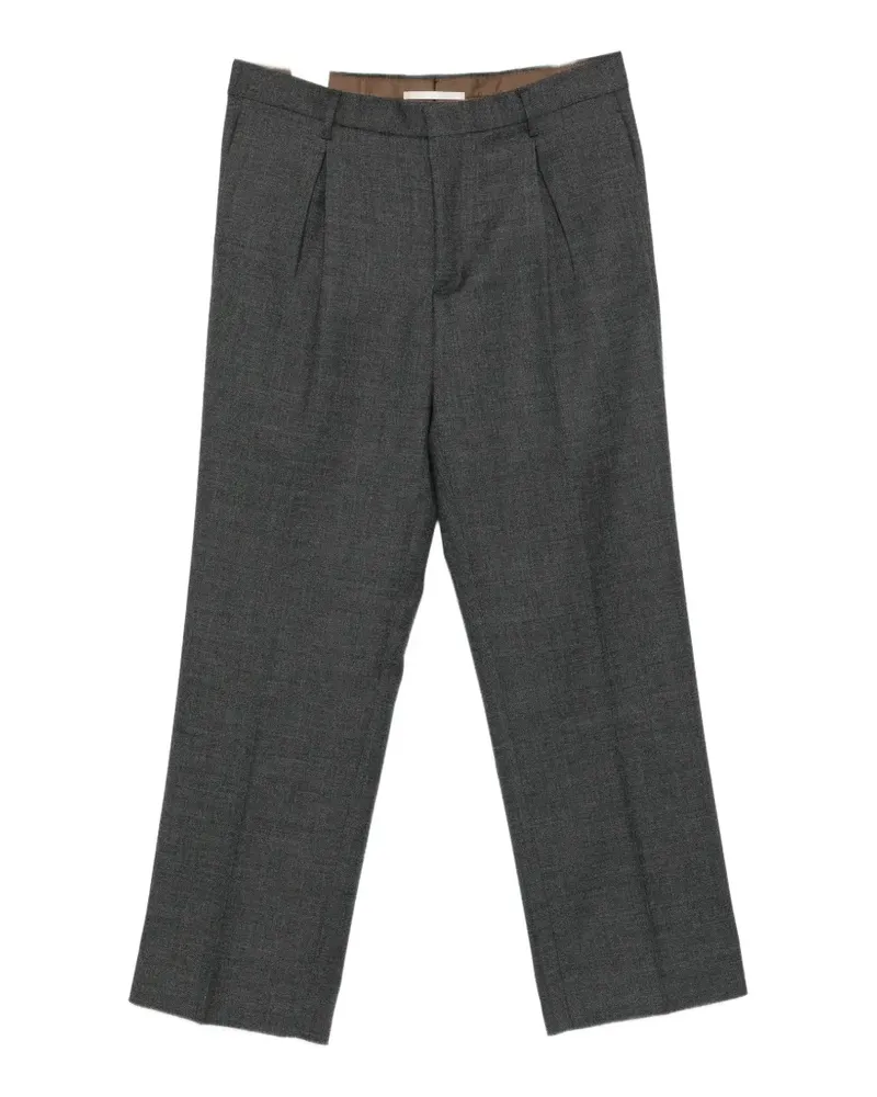 Briglia 1949 pleated-detail wide-leg trousers - Grau Grau