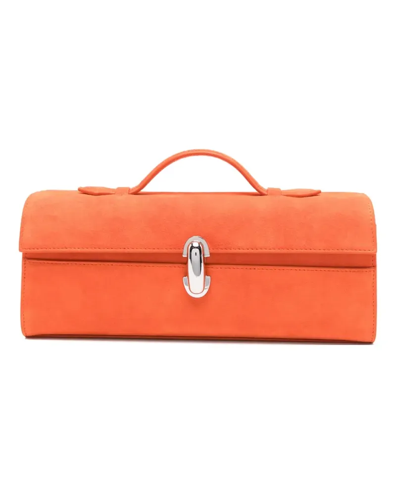 SAVETTE Slim Symmetry Tote Bag - Orange Orange