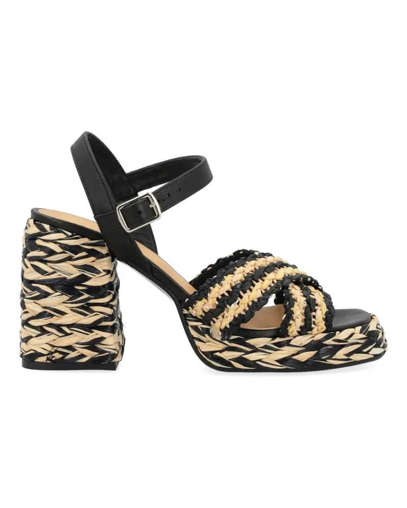 Castañer Valeria Sandalen - Schwarz Schwarz