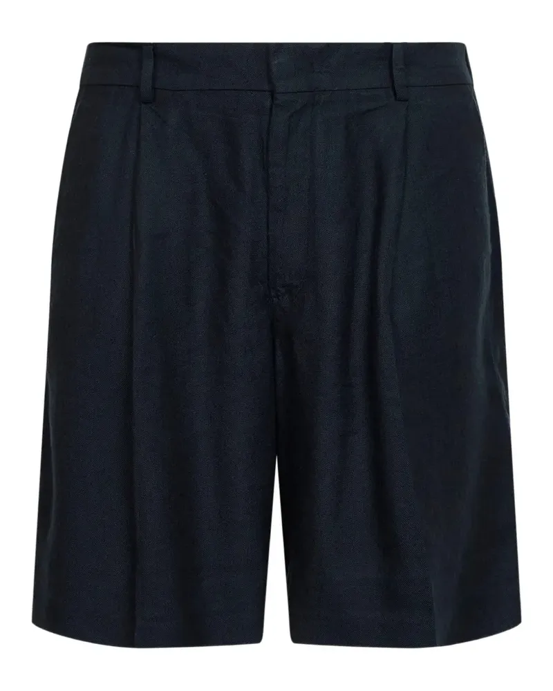 NN 07 Kay pleated shorts - Blau Blau