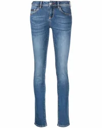 Philipp Plein Iconic Jeggings Blau