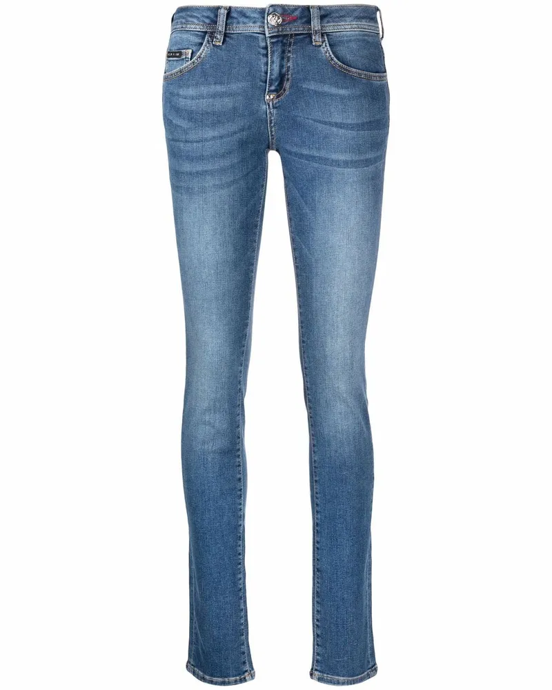 Philipp Plein Icon Skinny-Jeans - Blau Blau