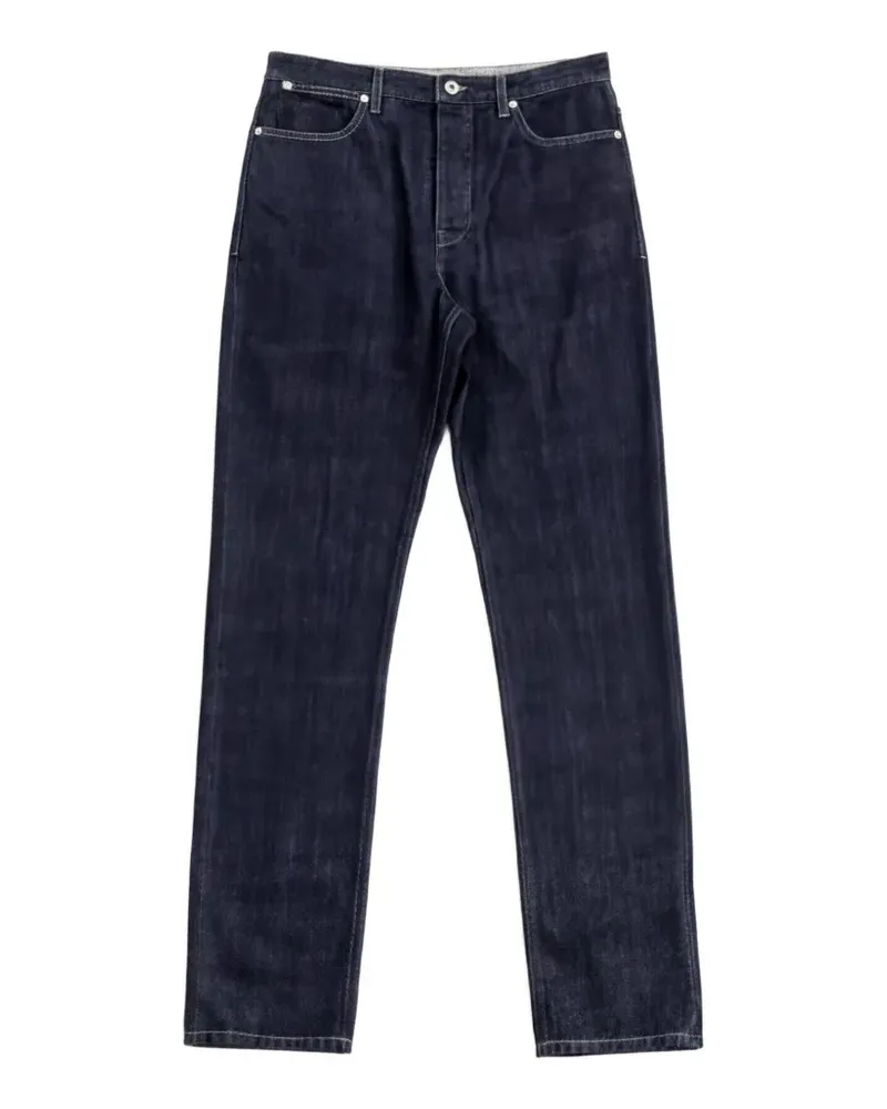 Jil Sander five-pocket straight-leg jeans - Blau Blau
