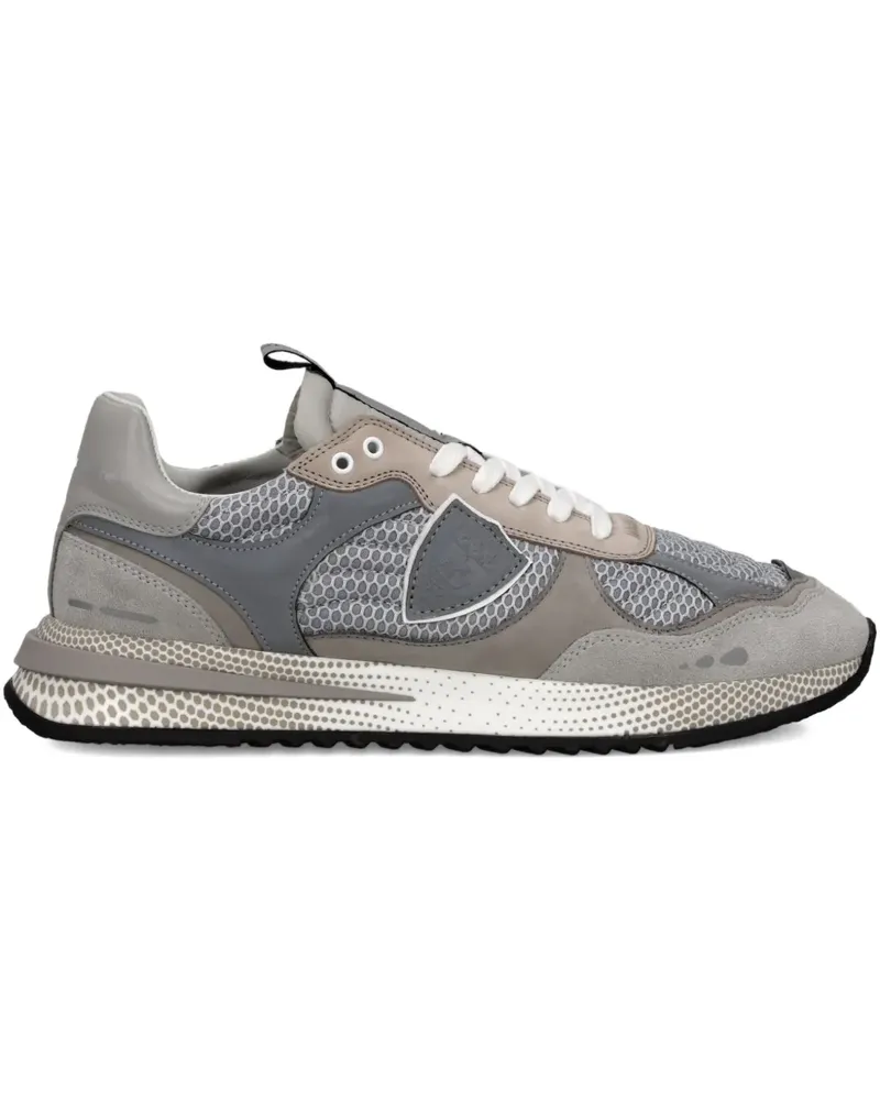 Philippe Model Olympique Sneakers mit Mesh-Einsätzen - Grau Grau