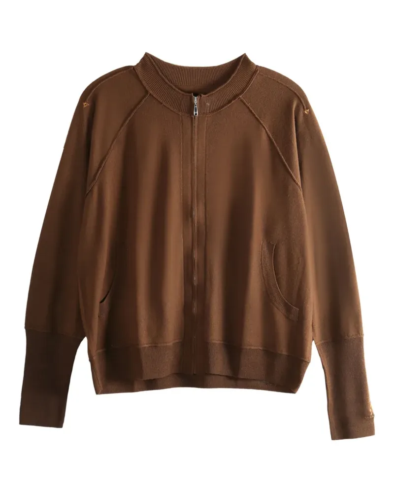 Asics x  x Kiko Kostadinov Novalis front pockets cardigan - Braun Braun