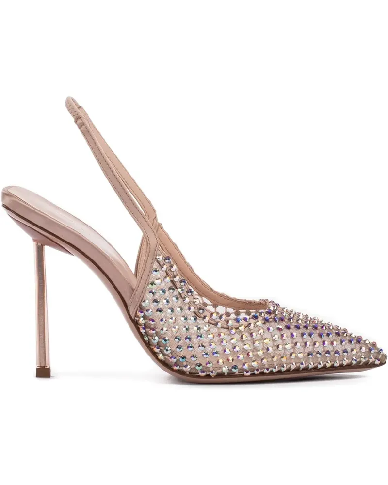Le Silla 100mm Gilda slingback pumps - Nude Nude