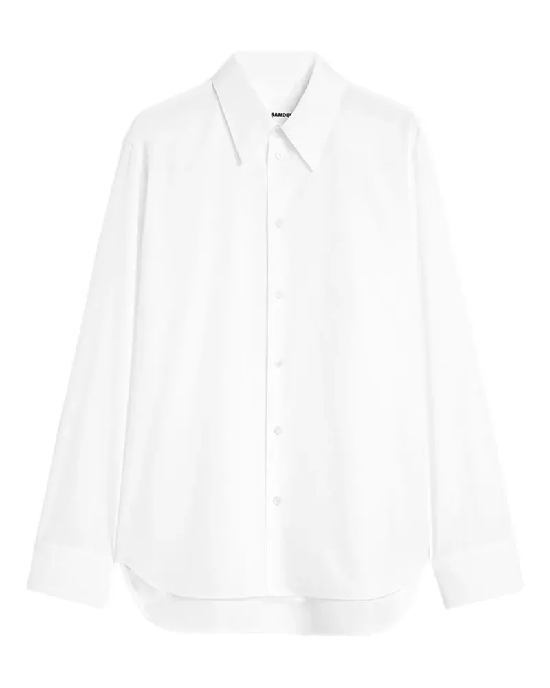 Jil Sander button-up long-sleeve shirt - Weiß Weiß
