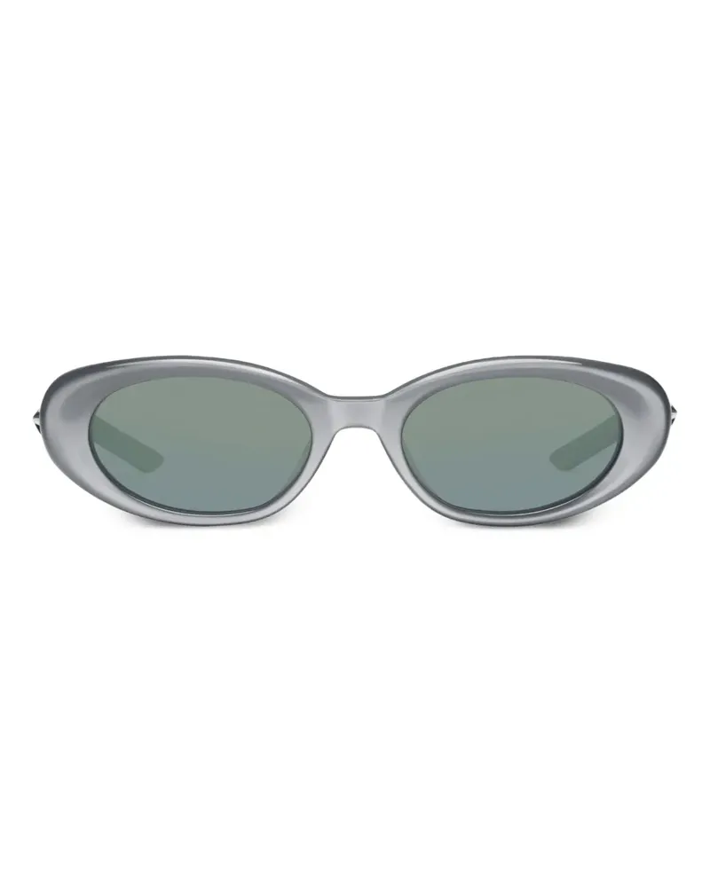 Gentle Monster Loco G13 Sonnenbrille mit Sterndetail - Grau Grau