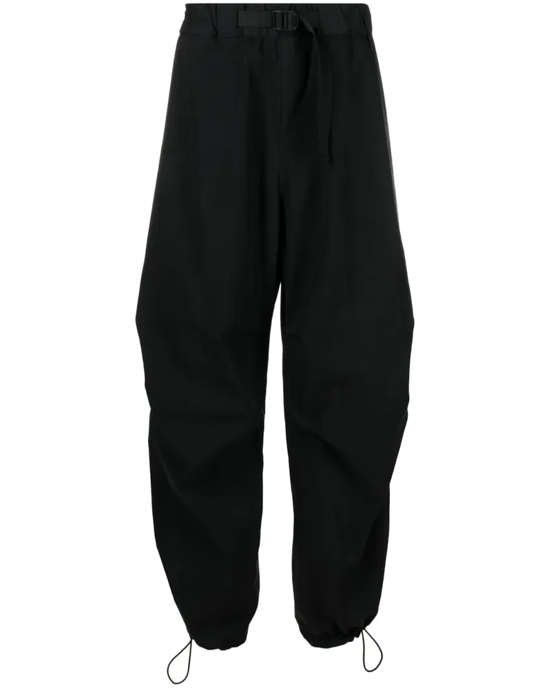 Studio Nicholson Caro Wide-Leg-Hose mit Gürtel - Schwarz Schwarz