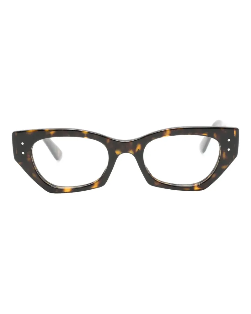 Ray Ban Zena Cat-Eye-Brille in Schildpattoptik - Braun Braun