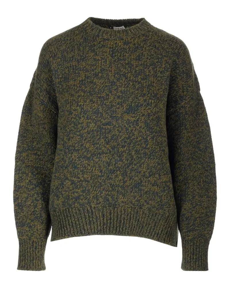 Loewe trompe l'oeil sweater - Grün Grün