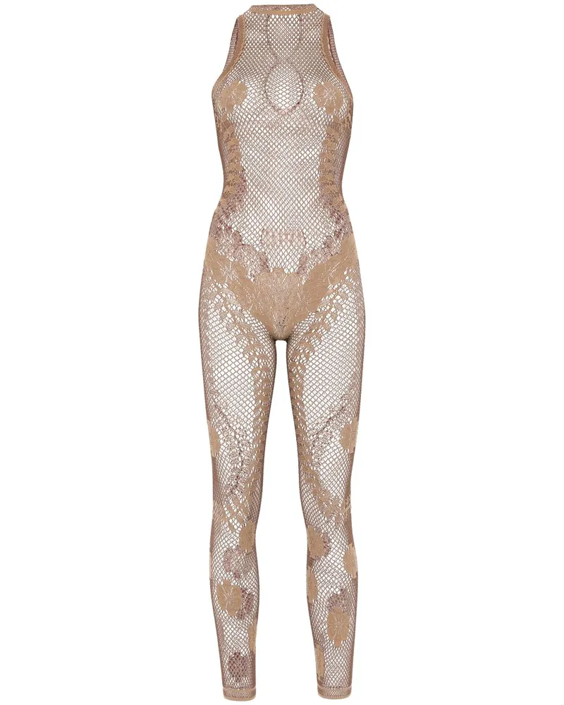 Poster Girl Fetch Jumpsuit - Nude Nude
