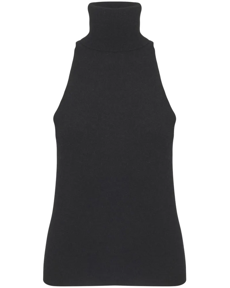 Cashmere In Love Frances Strickoberteil - Schwarz Schwarz