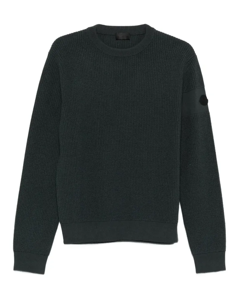 Moncler crew neck sweater - Schwarz Schwarz