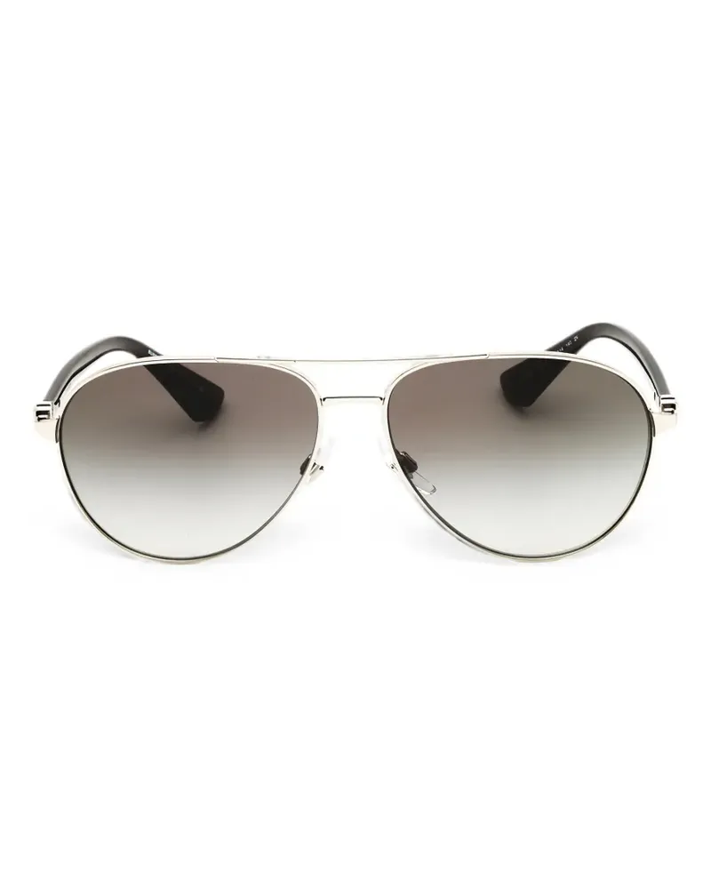 Burberry BE3167 pilot-frame sunglasses - Silber Silber