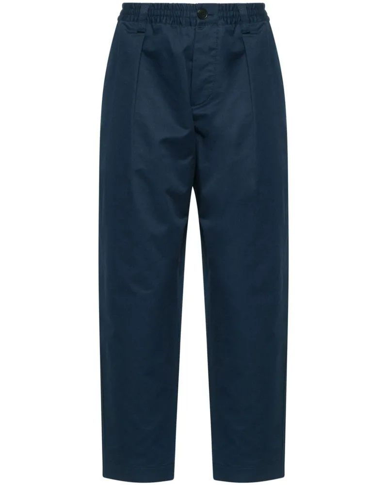 Marni Tapered-Hose aus Gabardine - Blau Blau