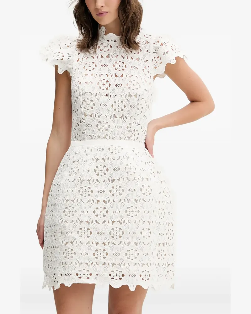 Bardot Rowen Kleid aus Spitze - Weiß Weiß