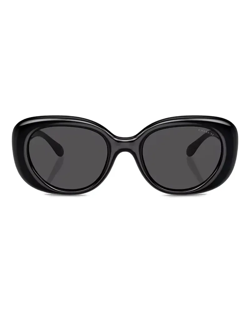 Coach Sonnenbrille mit Cat-Eye-Gestell - Schwarz Schwarz