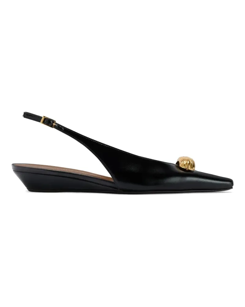 Giuseppe Zanotti Virginia Slingback-Ballerinas - Schwarz Schwarz