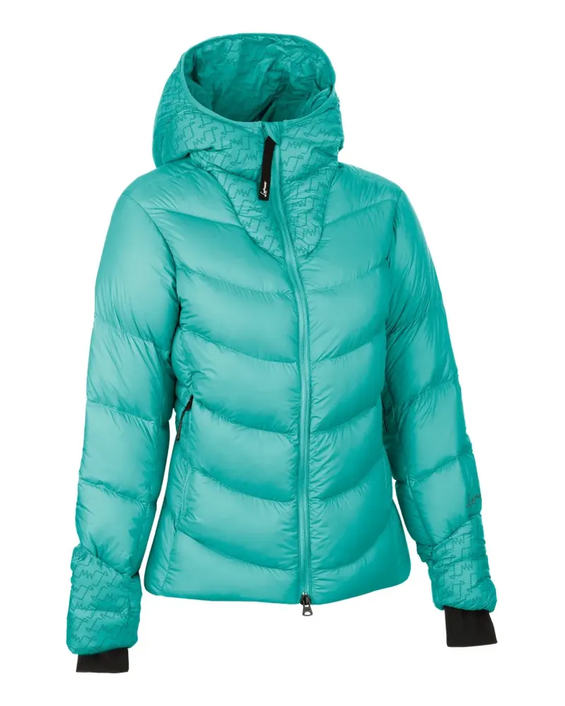 LaMunt Bianca Warm ReDown® hooded puffer jacket - Blau Blau