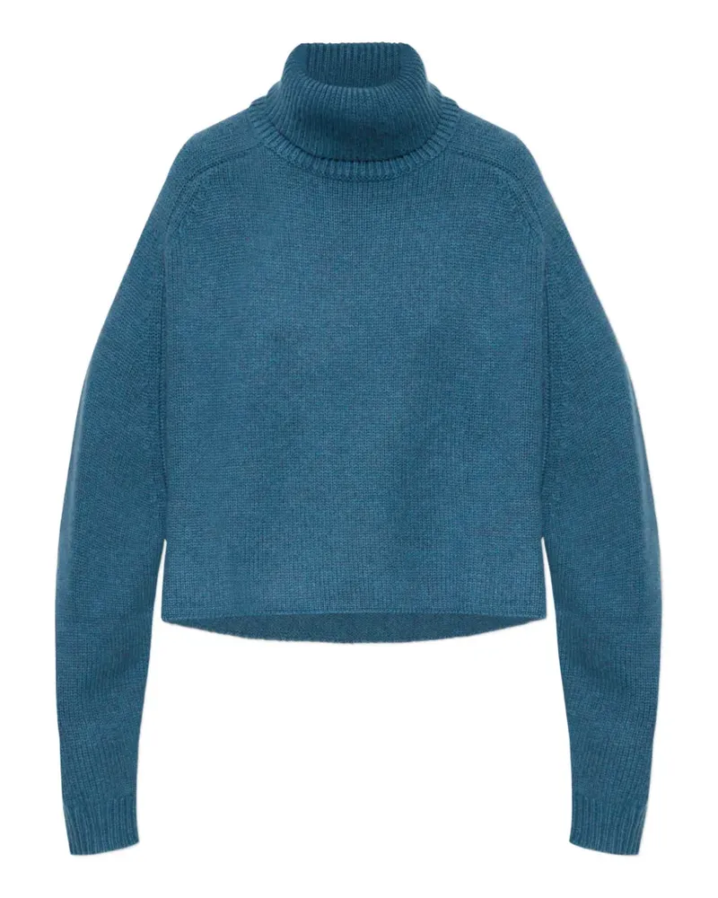 Lisa Yang roll-neck sweater - Blau Blau