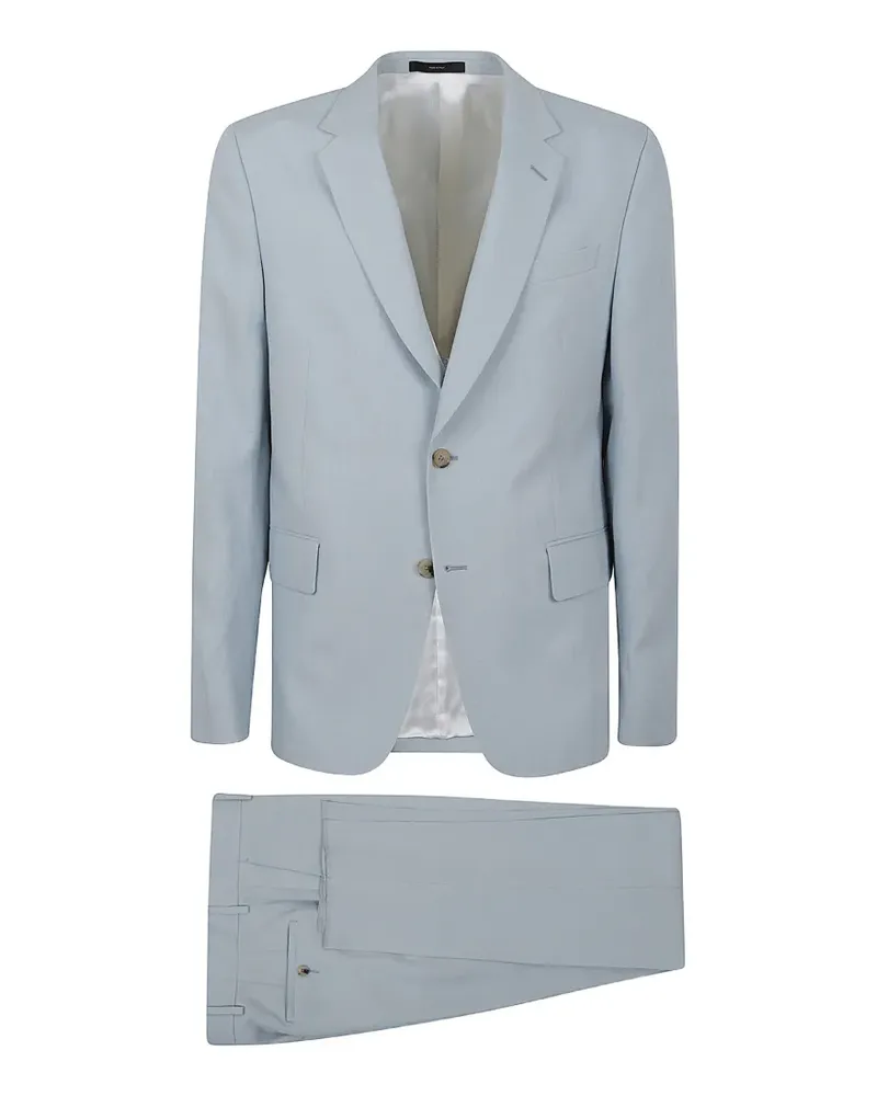 Paul Smith single-breasted notch-lapel suit - Blau Blau