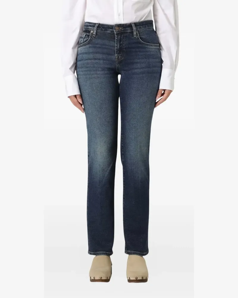 7 for all mankind Jeans mit geradem Bein - Blau Blau