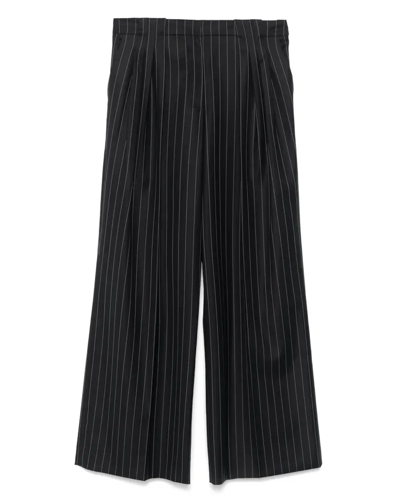 Casablanca Paris Hose mit Nadelstreifen - Schwarz Schwarz