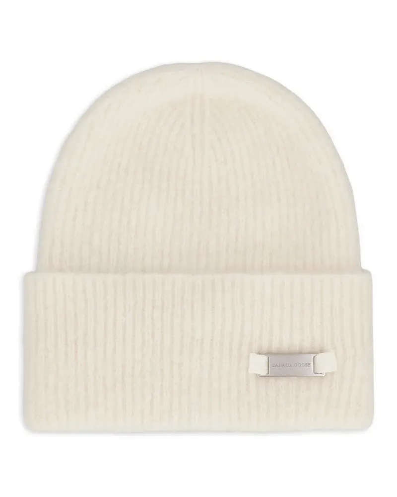Canada Goose ribbed beanie - Nude Nude