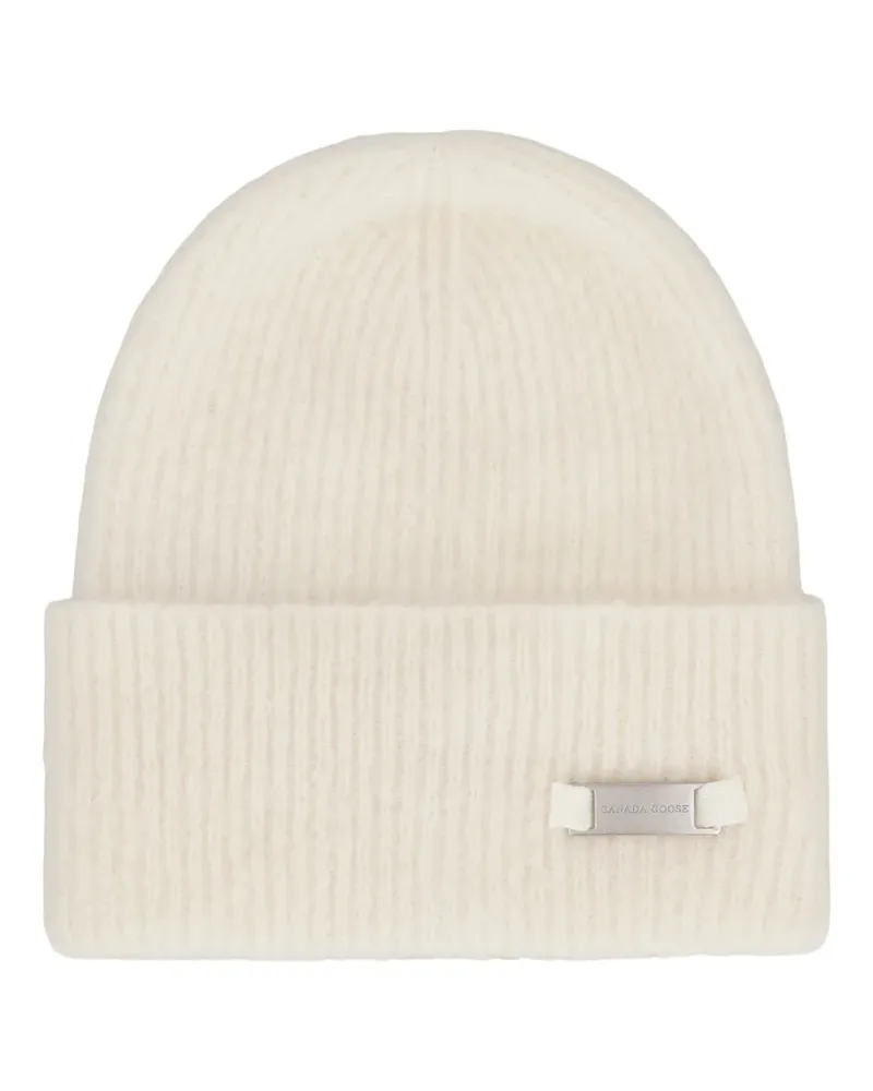 Canada Goose ribbed beanie - Nude Nude