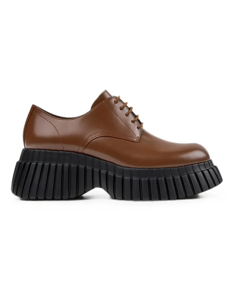 Camper Pix BCN Derby-Schuhe mit Plateau - Braun Braun