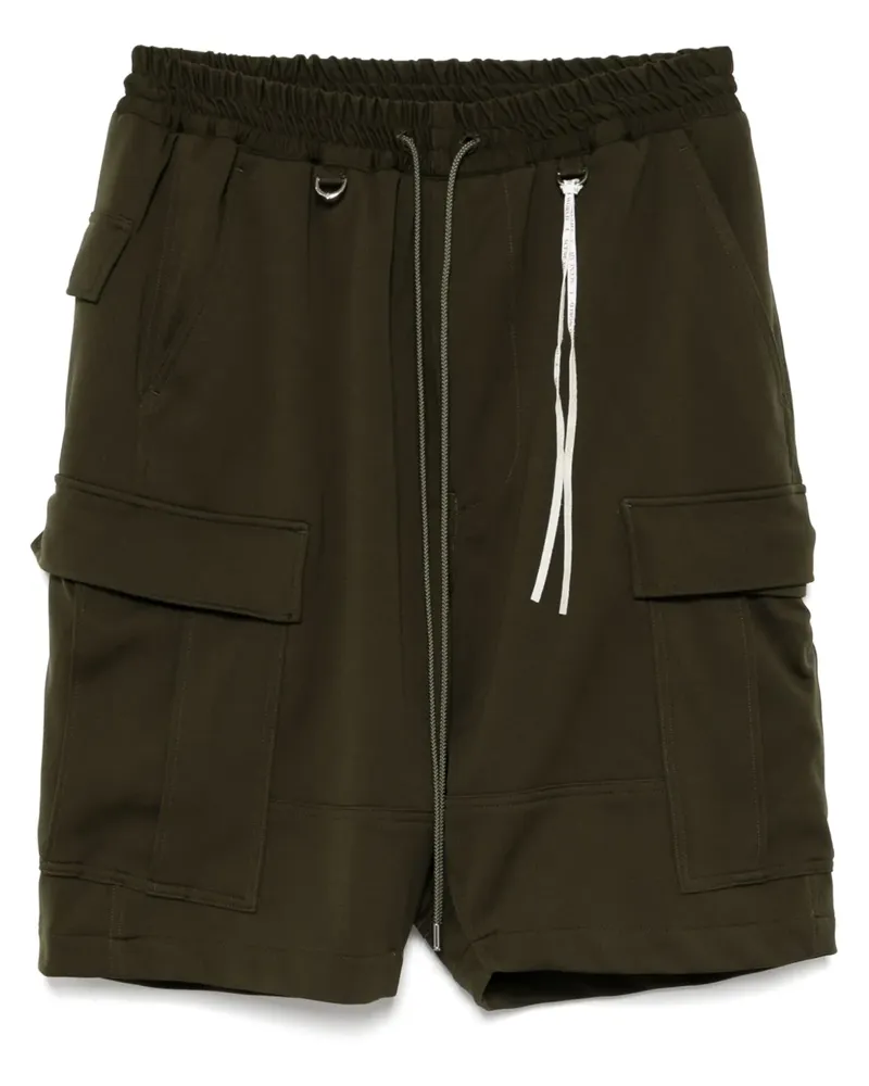 Mastermind World Cargo-Shorts mit Kordelzug - Grün Grün