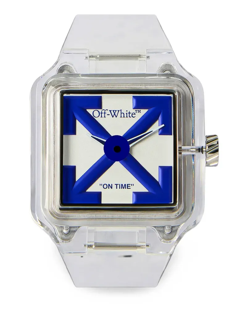OFF-WHITE Proto 01 Armbanduhr 45mm - Weiß Weiß