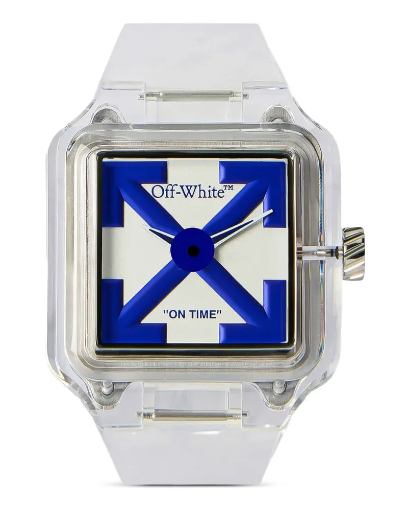 OFF-WHITE Proto 01 Armbanduhr 45mm - Weiß Weiß