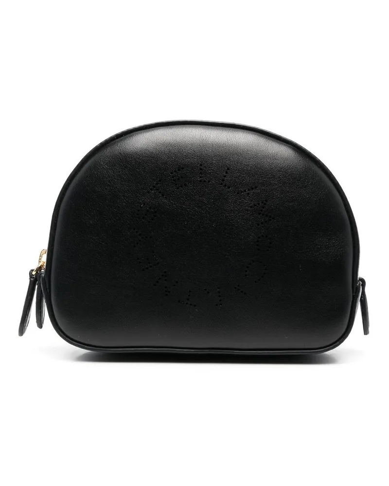 Stella McCartney Tasche mit Logo Schwarz