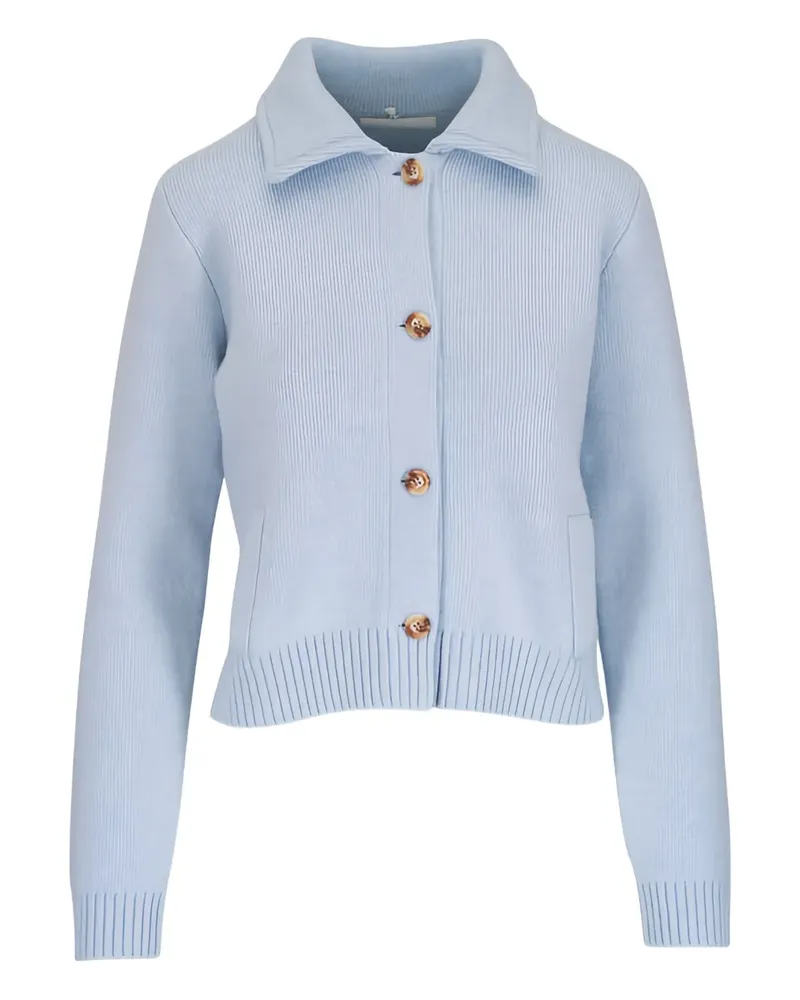 Lisa Yang Lynna Cardigan aus Kaschmir - Blau Blau