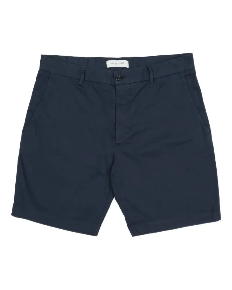 Brooksfield Gerade Ivy Chino-Shorts - Blau Blau