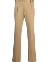 Tagliatore Klassische Straight-Leg-Hose Nude