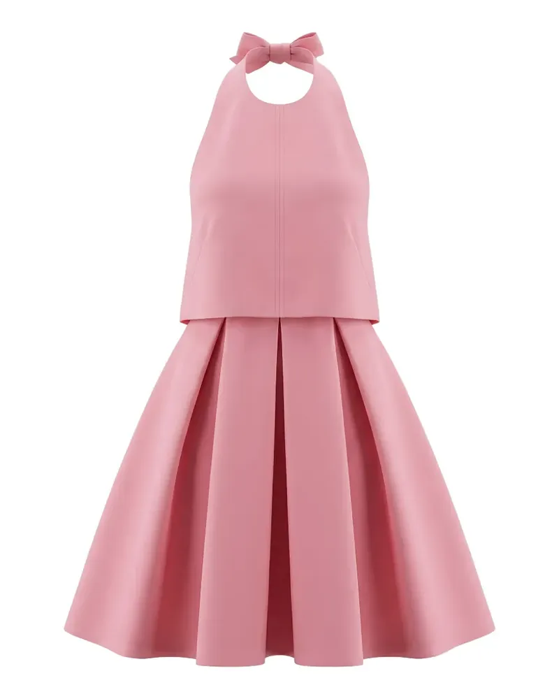 Valentino Garavani Kleid mit Falten - Rosa Rosa