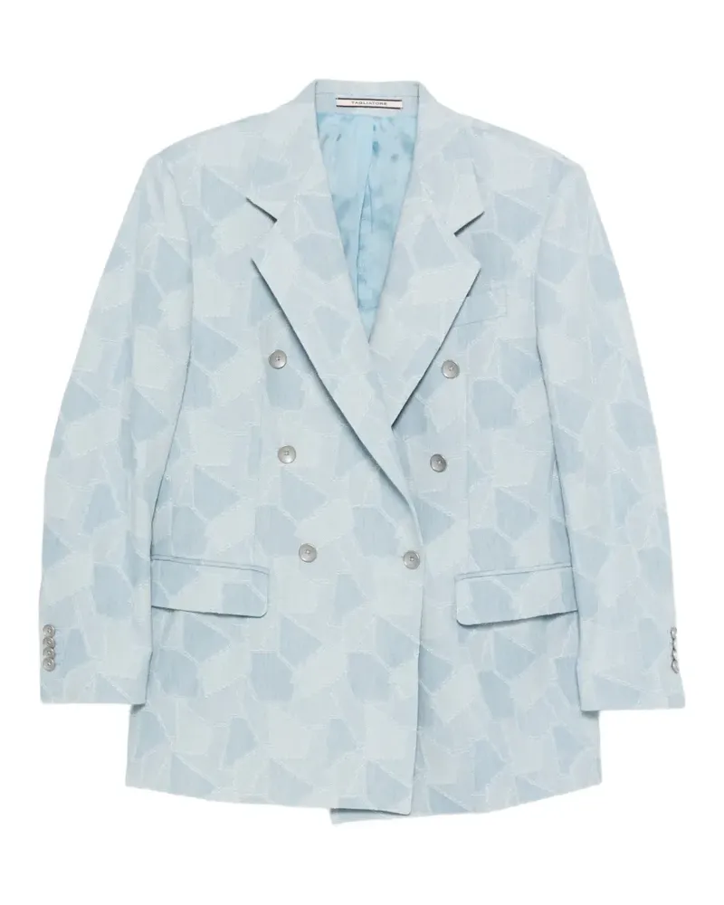 Tagliatore double-breasted blazer - Blau Blau