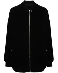 Rick Owens Jumbo Peter Flight Mantel Schwarz