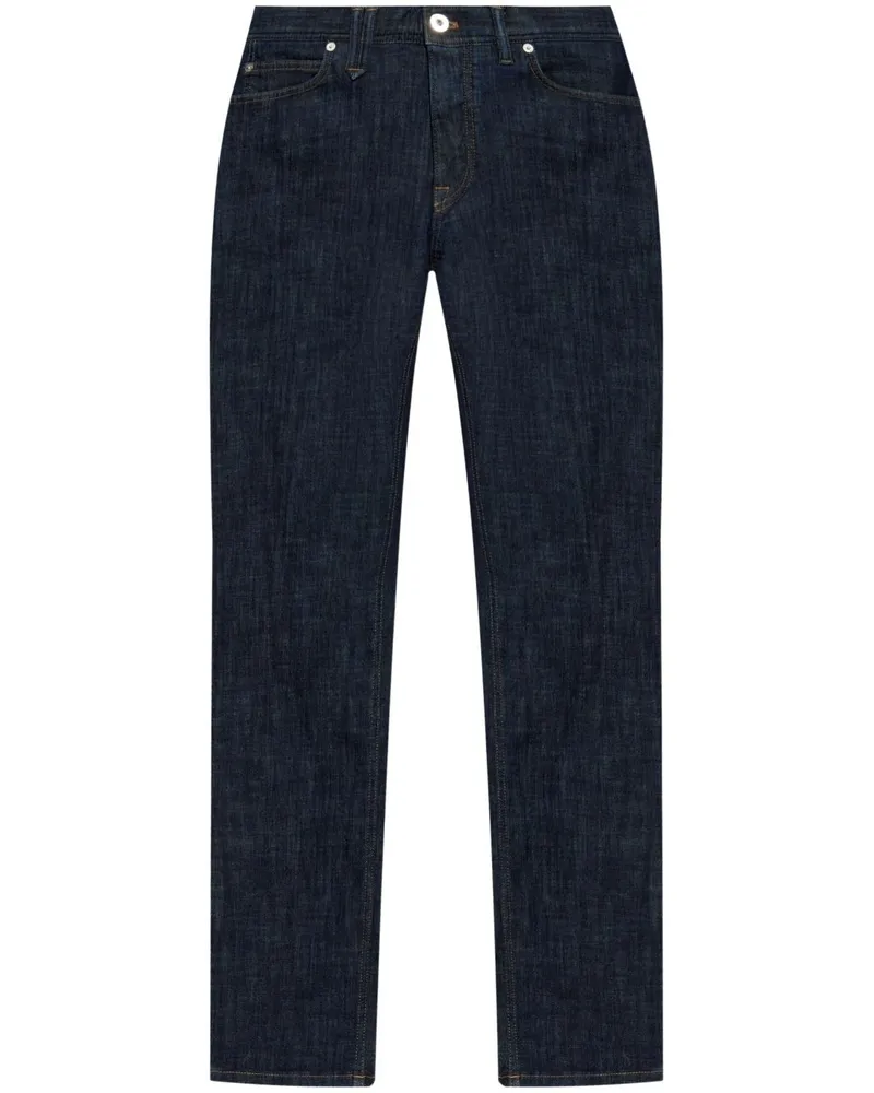Brioni Klassische Tapered-Jeans - Blau Blau