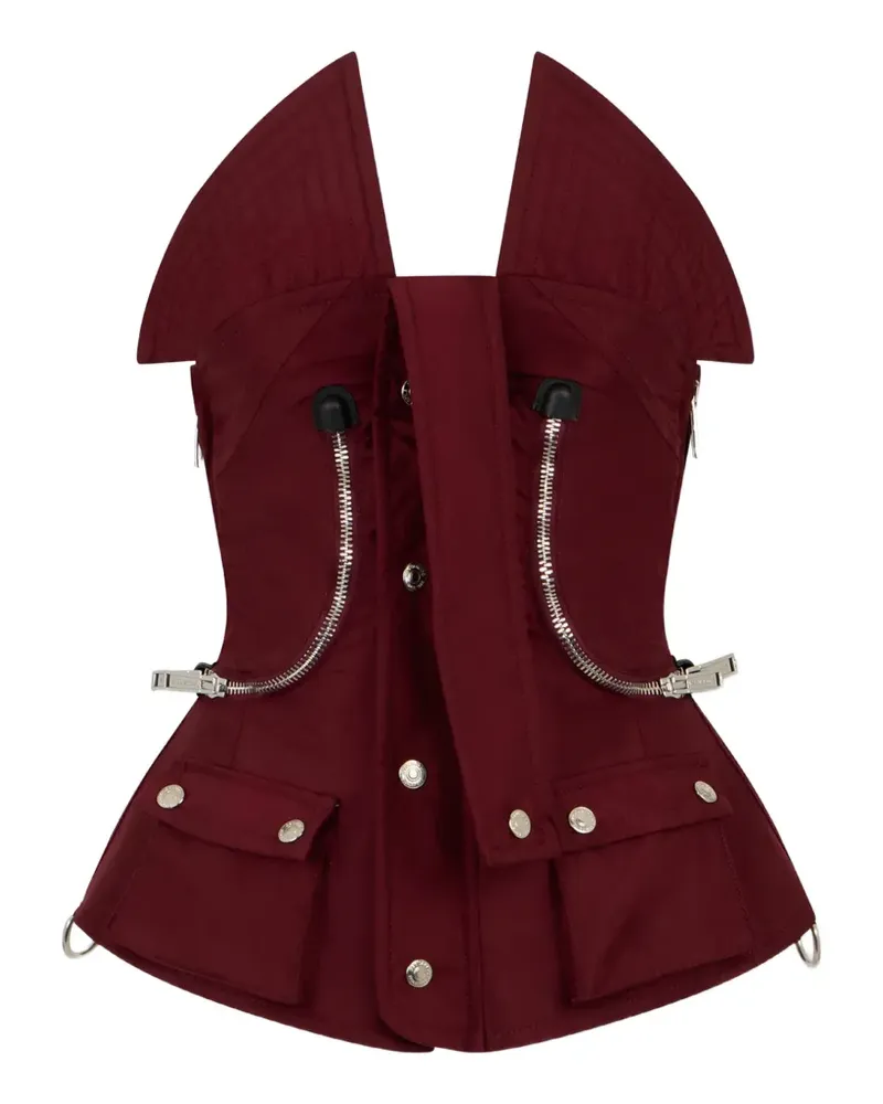 Dsquared2 Après Ski Bustier-Top - Rot Rot
