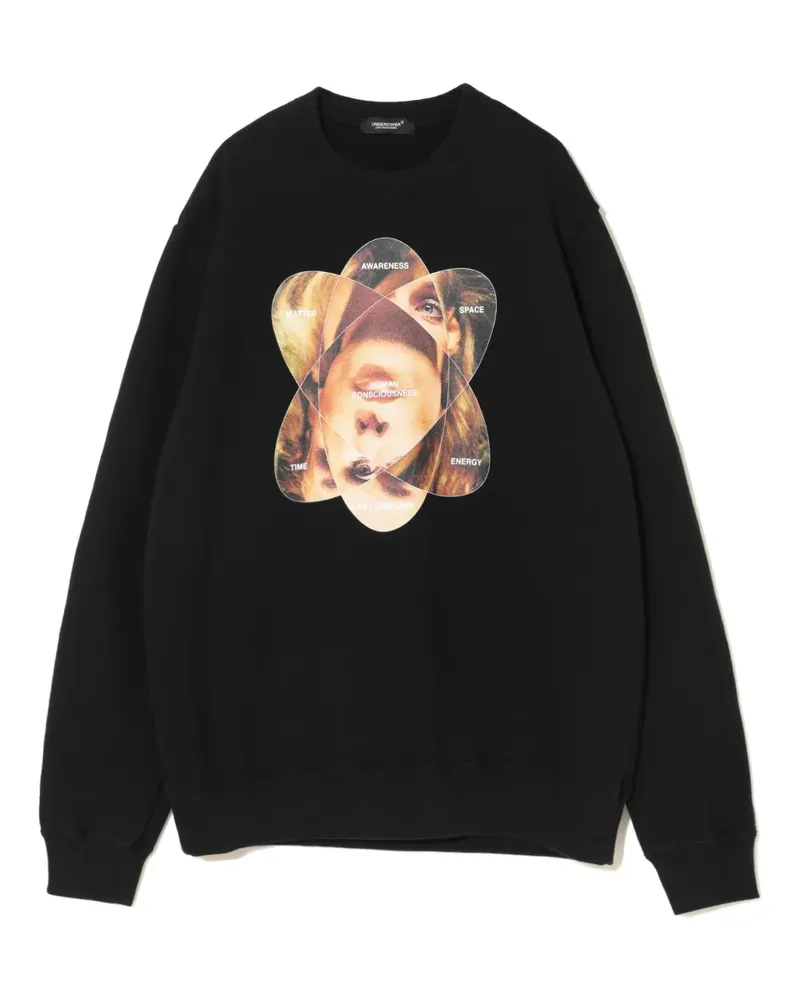 Undercover graphic-print crew-neck sweatshirt - Schwarz Schwarz