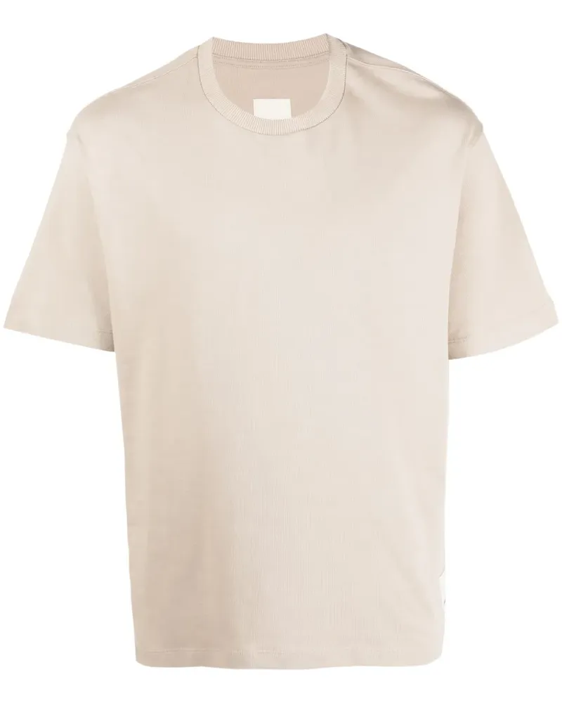 Emporio Armani T-Shirt aus Bio-Baumwolle - Nude Nude