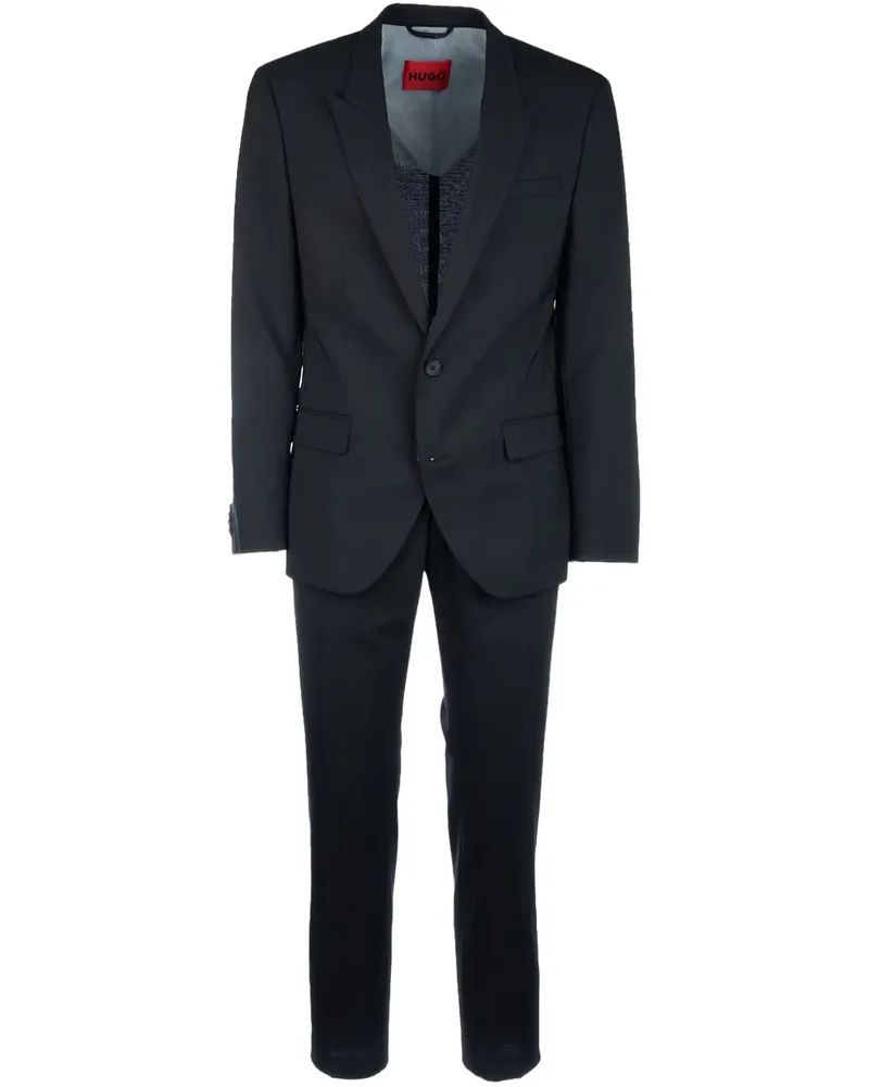 HUGO BOSS Zweiteiliger Anzug - Schwarz Schwarz