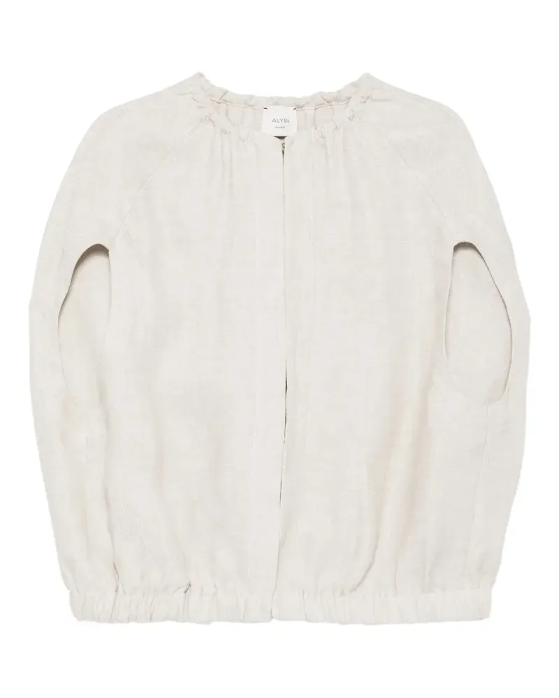 ALYSI cutout blouse - Nude Nude