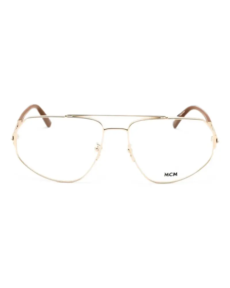 MCM pilot-frame glasses - Gold Gold